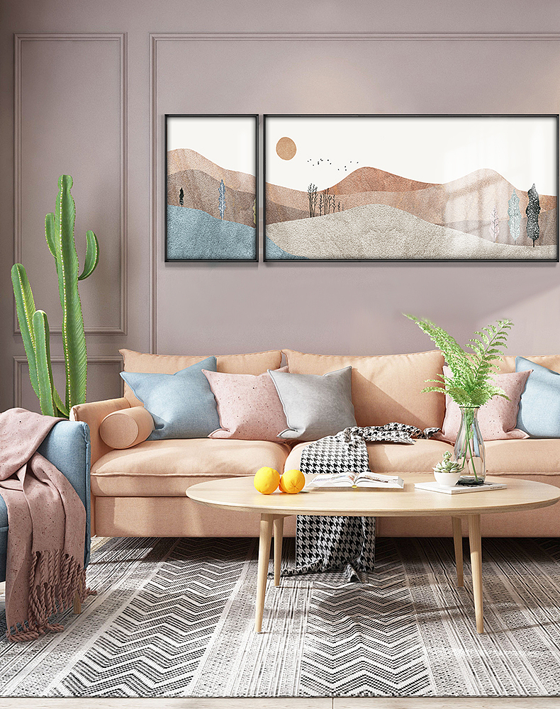 客厅装饰画详情设计