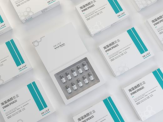 Hellolink×DR.CKP | 医美护肤面膜精华套盒包装设计