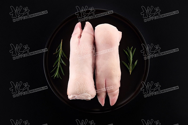 北斗-黑猪猪肉拍摄 肉类产品拍摄 生鲜猪蹄拍摄