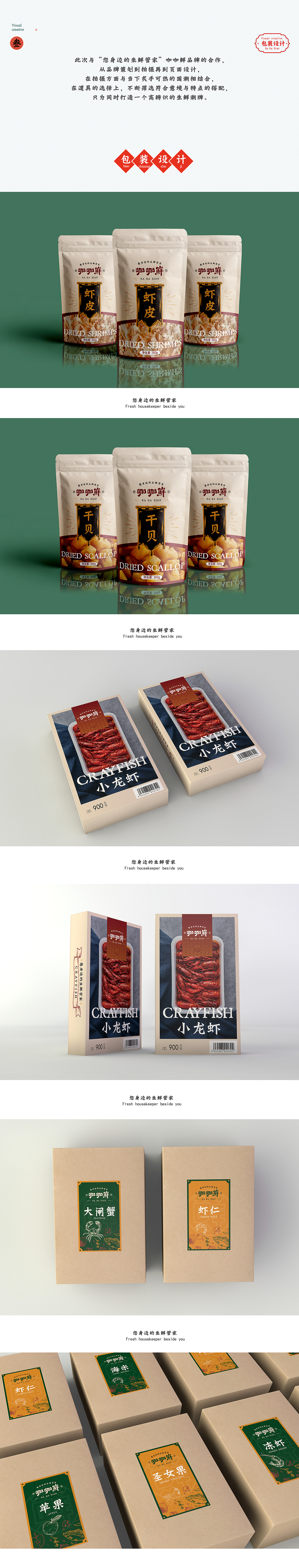 咖咖鲜品牌视觉升级（图ZMTc2MTcxMjQ0） - 电商 - 站酷设计师POP波点视觉原创素材 - 站酷ZCOOL