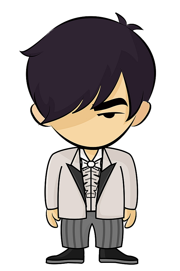 周杰伦专辑封面卡通化设计