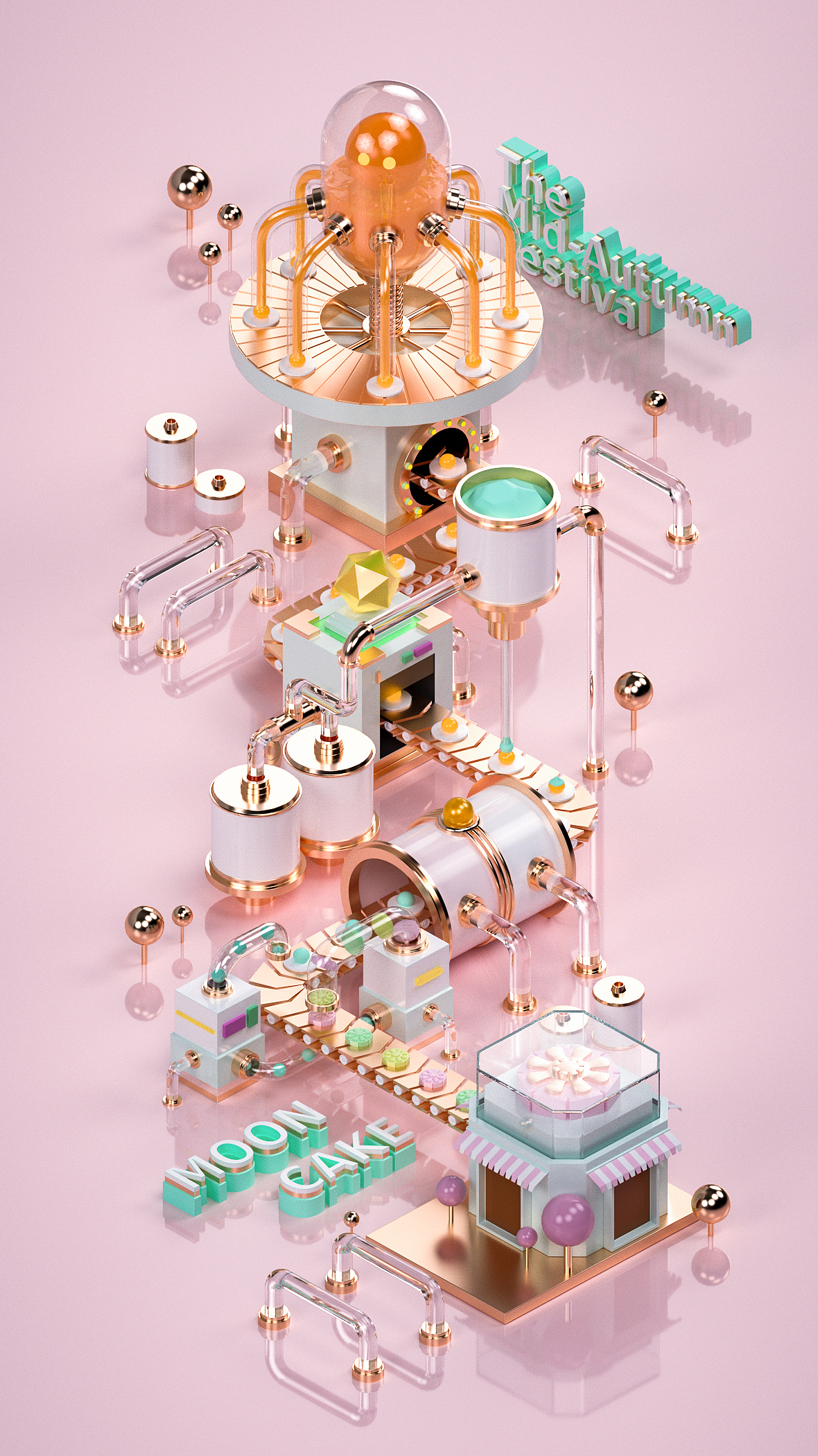 C4D-Oc渲染建模练习（图ZMTk0MjUzOTg4） - 其他三维 - 站酷设计师CMIngs原创素材 - 站酷ZCOOL