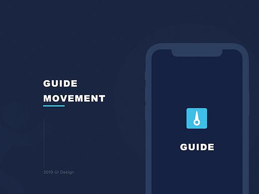Guide movement app-概念健身UI DESIGN