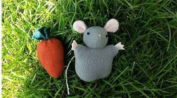 diy小老鼠偷胡萝卜