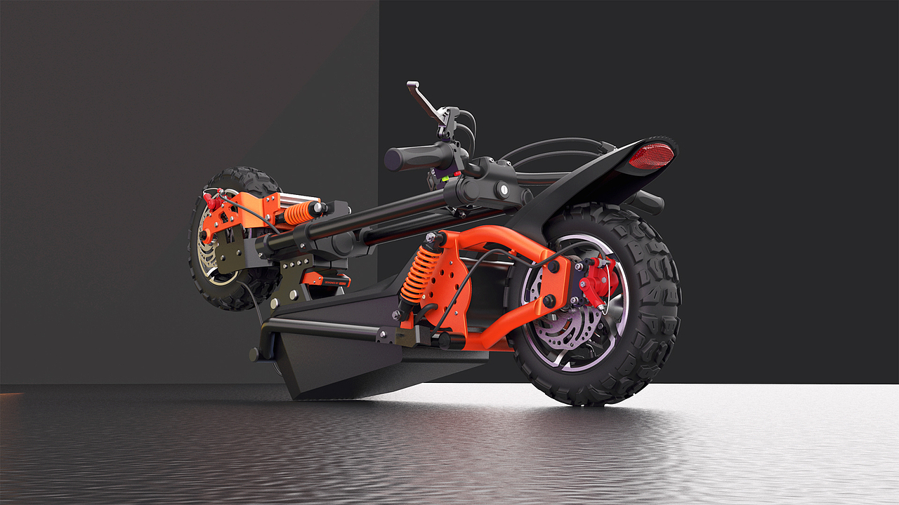 越野滑板车设计