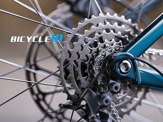 keyshot — 自行车渲染