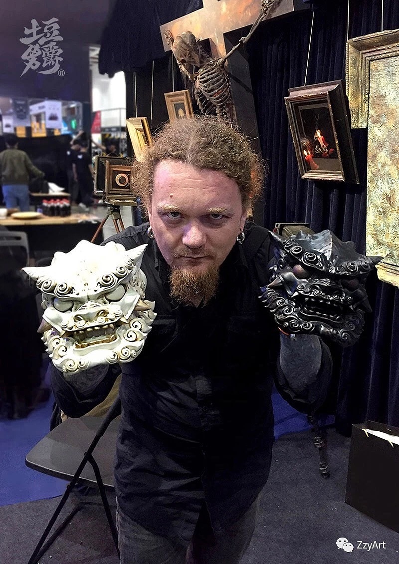 中国风狮子面具“克己守心”（图ZMTI4MDkxNzcy） - 玩具 - 站酷设计师土豆男爵原创素材 - 站酷ZCOOL