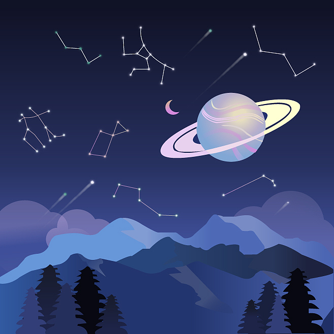 3166吴辉
制作班级人描述:这次的课堂作业我我很用心 ,认真仔细的处理一个个小细节的完成了这幅作品,越仔细认真作品完成度越好<br><br>AI插画描述:星星是黑夜的点缀,一闪一闪的星星,仿佛是天空的眼睛,越是遥远的就越发神秘美丽。 <br><br>成长语录:只有从失败的吸取教训,在更加完善,就是自己努力的结果