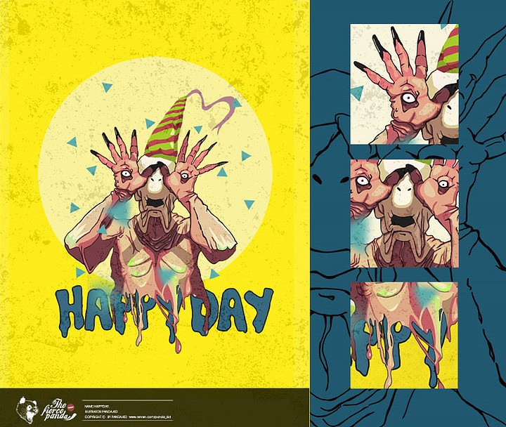 潘神的迷宫（图ZMzY3NTE4OA==） - 商业插画 - 站酷设计师朗仙貝原创素材 - 站酷ZCOOL