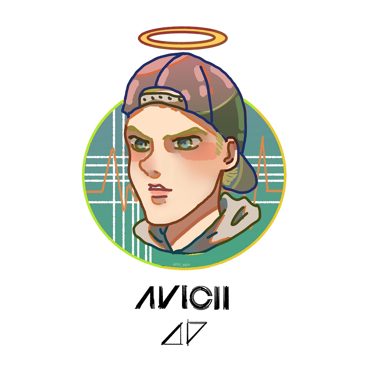 avicii 人物头像
