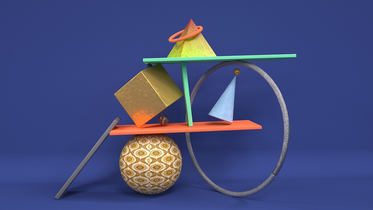 C4D场景小练习（图ZMTUwMTA3OTgw） - 场景 - 站酷设计师鸟总bird原创素材 - 站酷ZCOOL