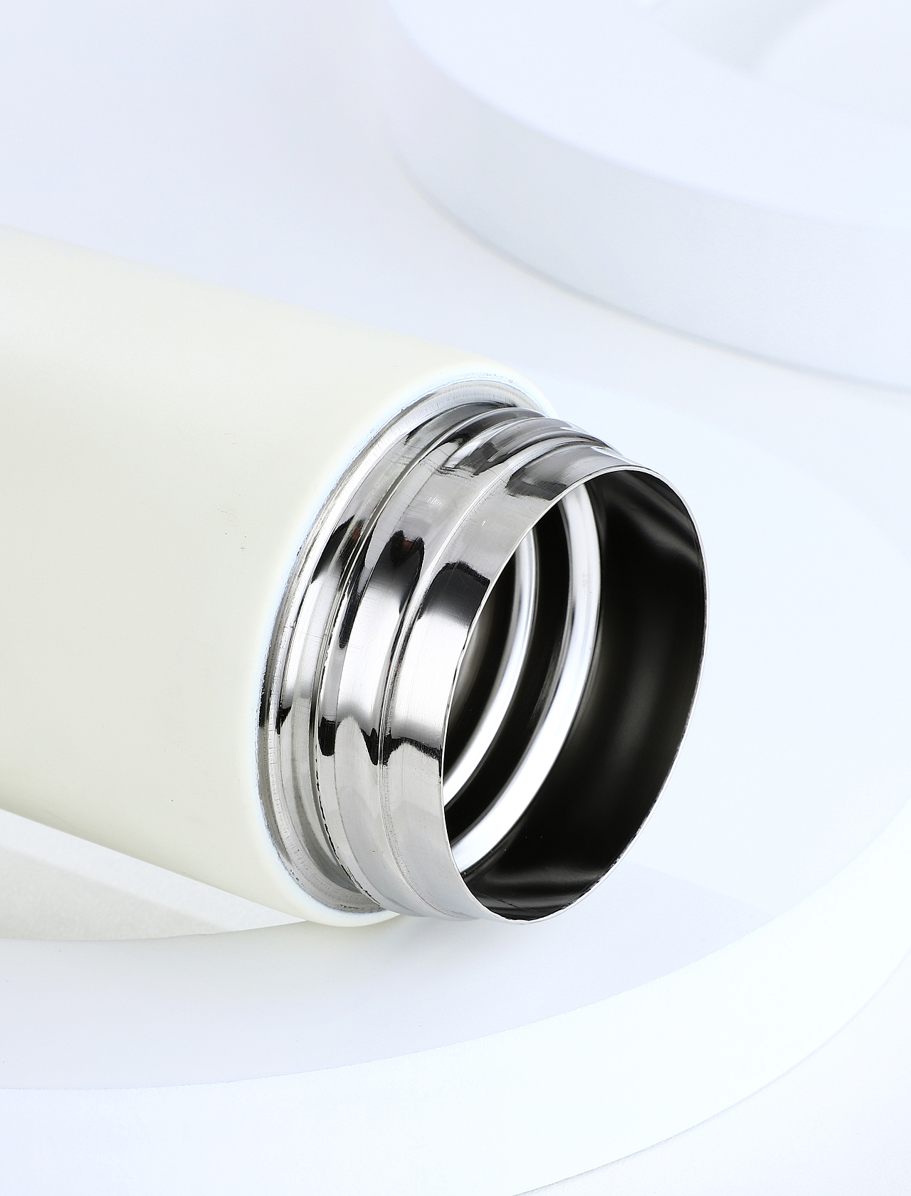 简约保温杯拍摄