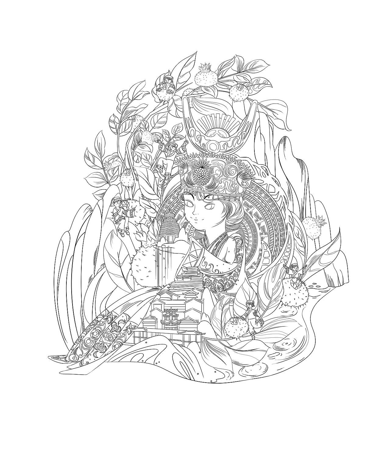 刺梨|插画|商业插画|六个露_原创作品-站酷(zcool)