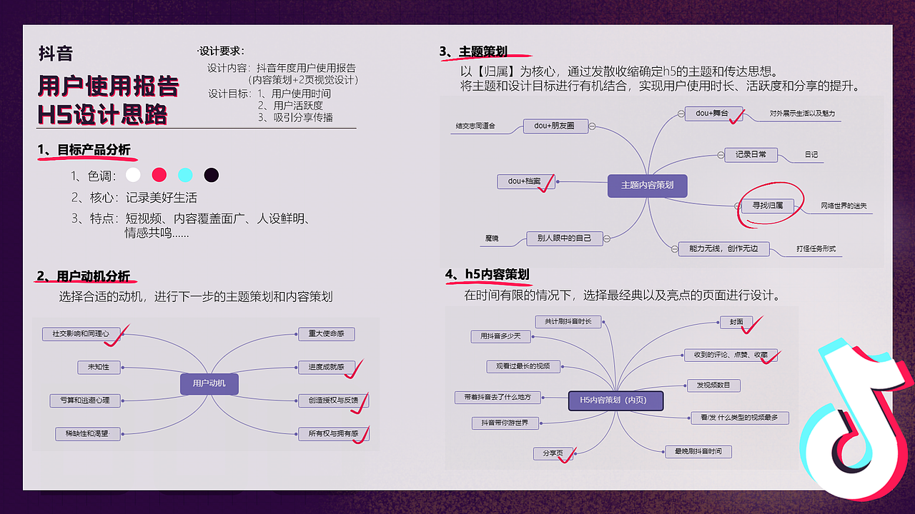 抖音年终h5设计&策划（图ZMjcwNTI4MDA0） - 商业插画 - 站酷设计师RIXI_日晞原创素材 - 站酷ZCOOL