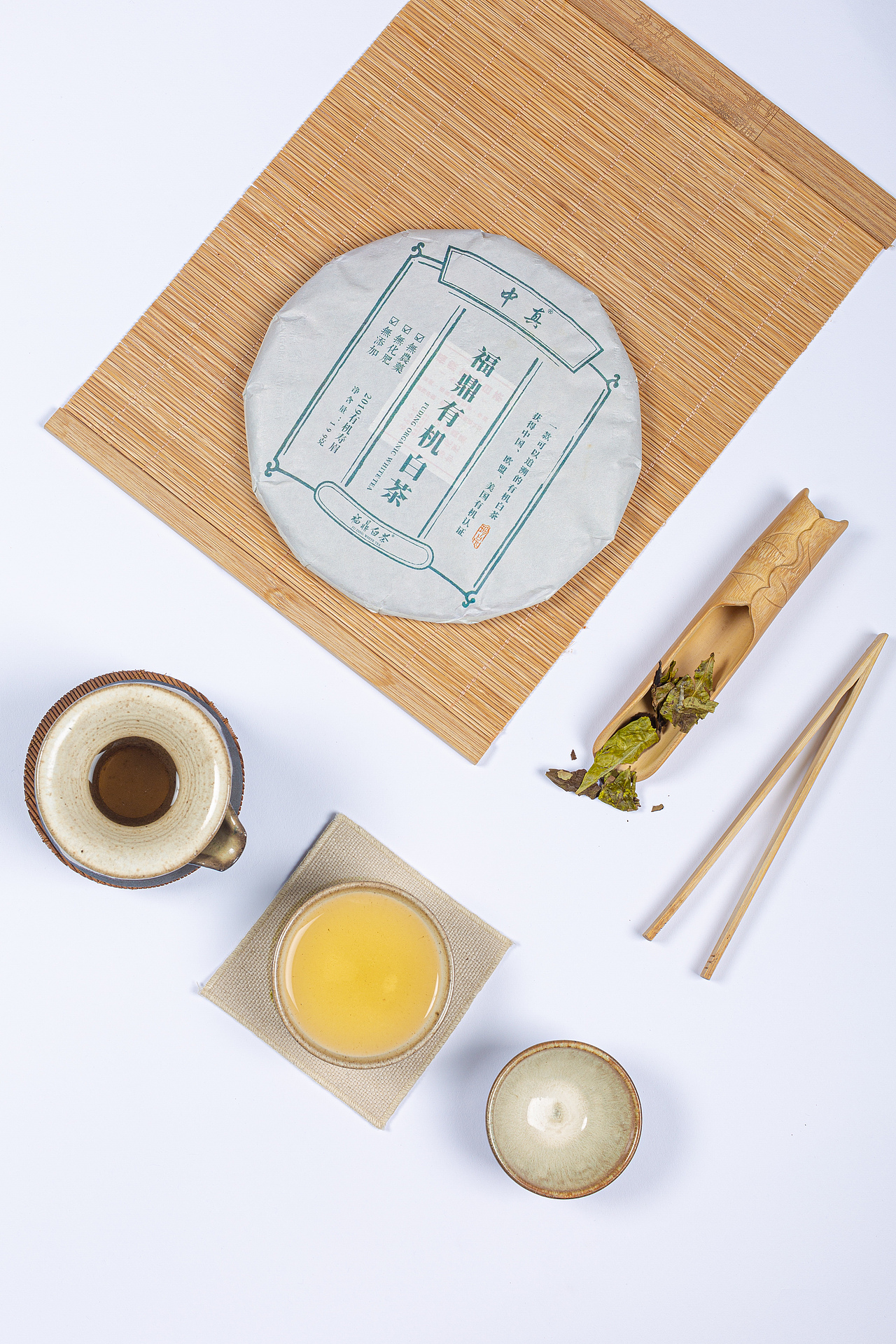 福鼎白茶拍摄茶叶摄影亮调