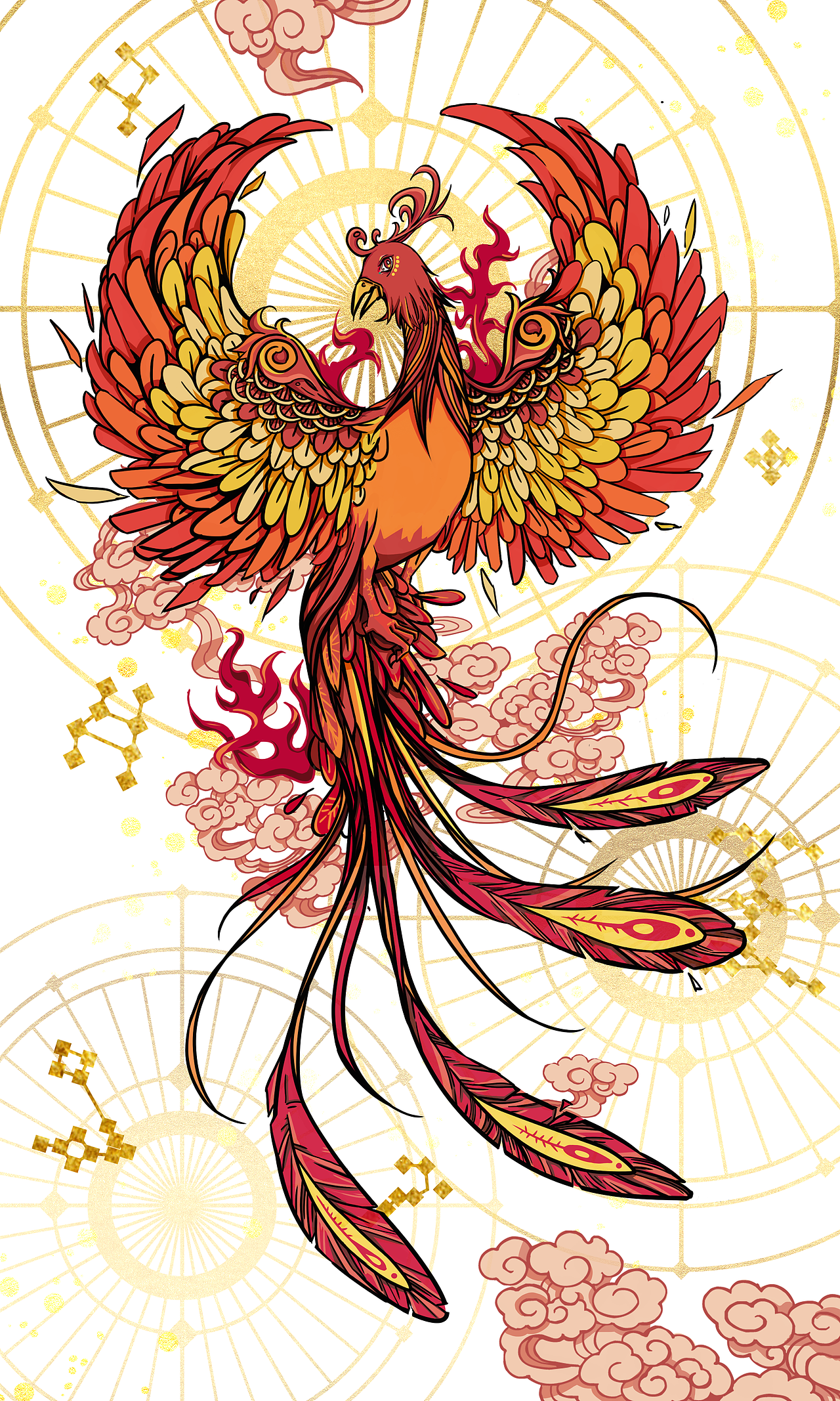 四兽是属于古代神话和天文学结合的产物,所以每只神兽各有七组星宿.