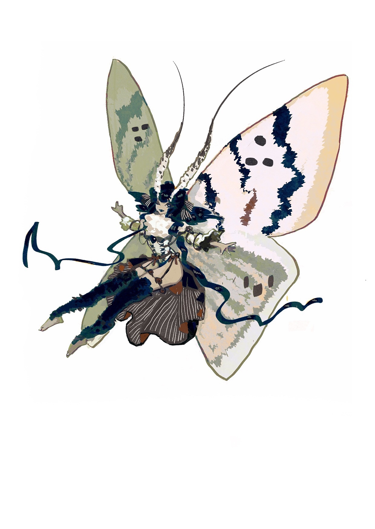 lady butterfly