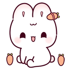 艾乐兔表情包第一弹