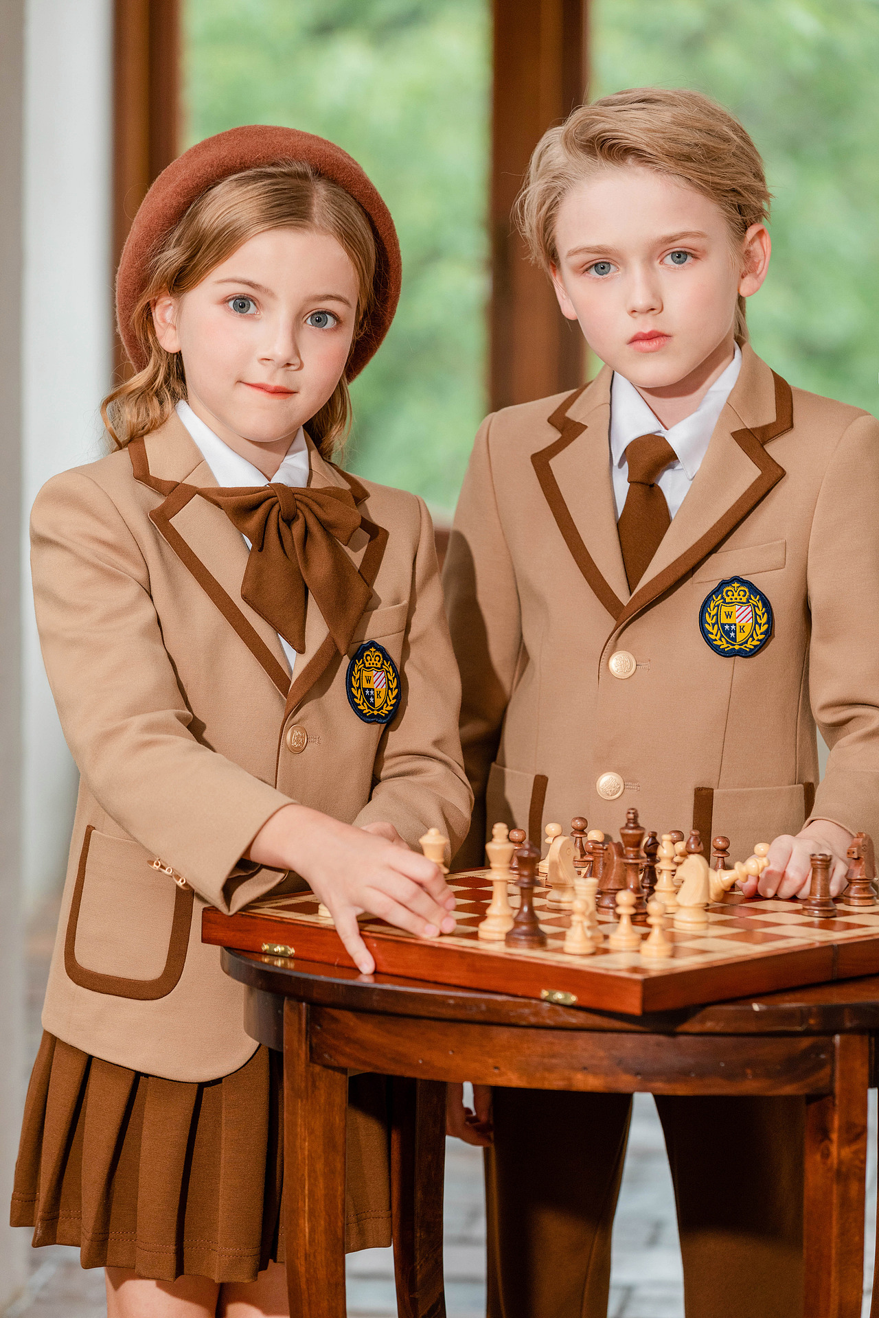 《minibear》童装校服拍摄-英伦系列（图ZMjc0NTUxMjU2） - 人像摄影 - 站酷设计师丶心五口原创素材 - 站酷ZCOOL