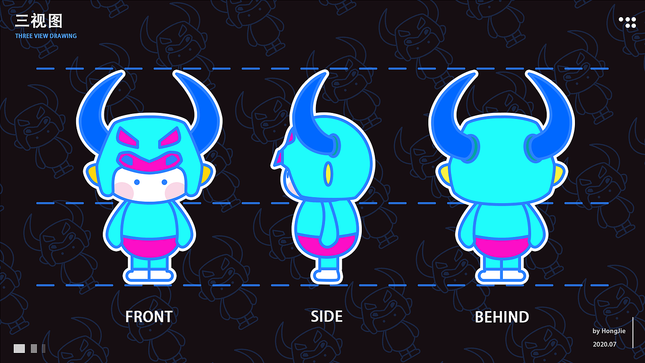 【牛小尖】——IP形象创作（图ZMjE3MzYzMjIw） - IP形象 - 站酷设计师小饼干干干原创素材 - 站酷ZCOOL