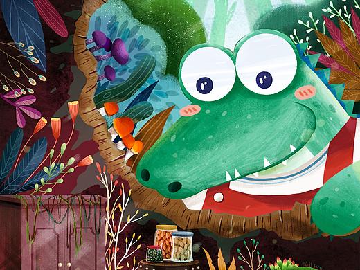 《你好，小松鼠》原创儿插