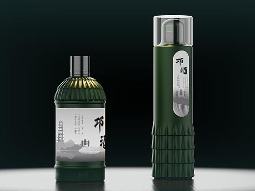 天府南来第一州——邛崃 酒瓶设计