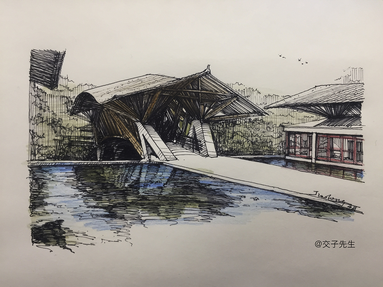 回顾2019，你还在用纸绘画吗~（图ZMTkyMjYyNTYw） - 建筑设计 - 站酷设计师交子先生原创素材 - 站酷ZCOOL