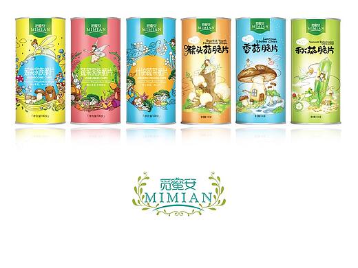 蔬果干脆片包装设计