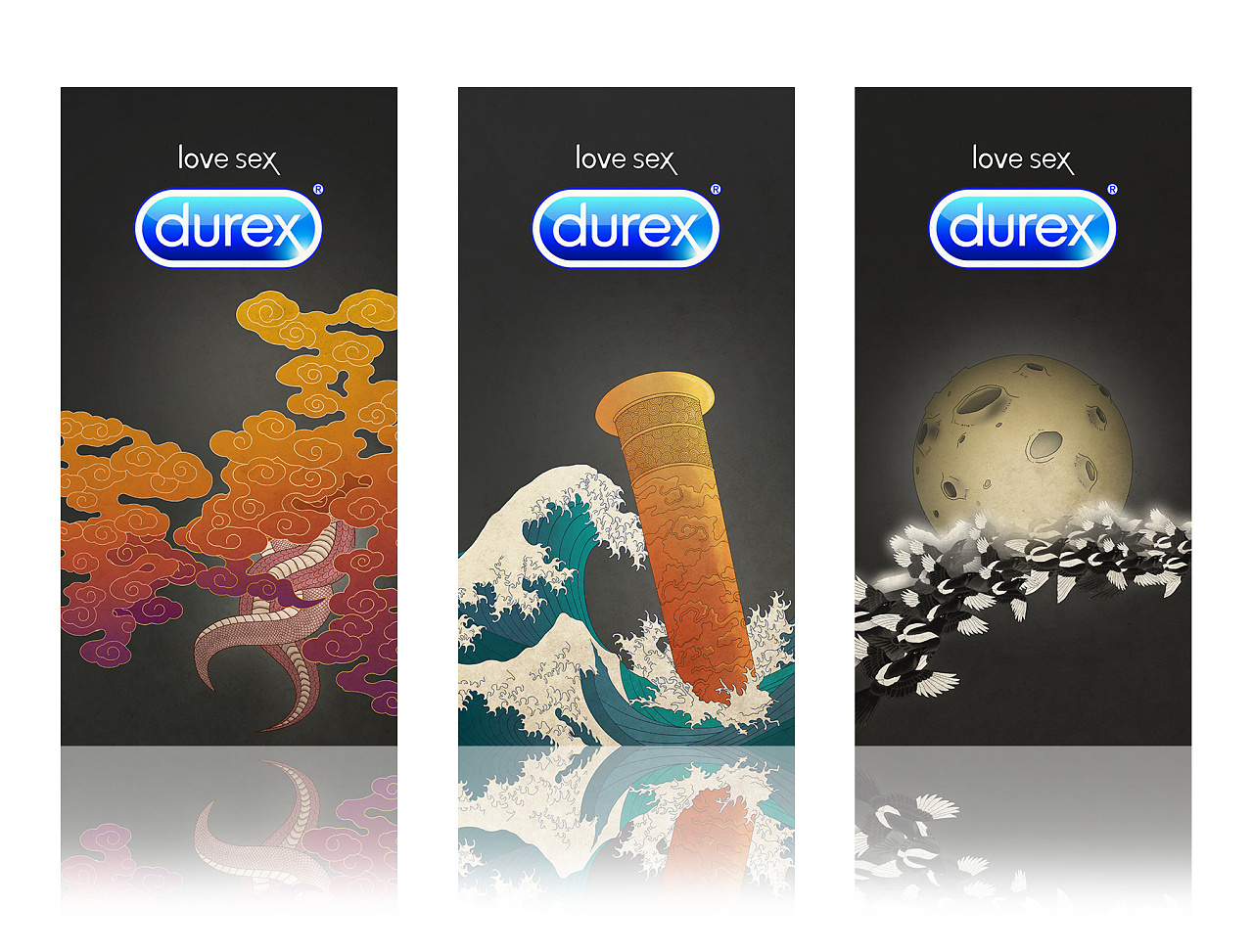 杜蕾斯—如有神助|平面|图案|十七年蝉虫 - 原创作品 - 站酷 (zcool)