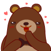 Bear一套gif小表情（图ZMTQ1MTIxNTMy） - 其他 - 站酷设计师绮Phoebe原创素材 - 站酷ZCOOL