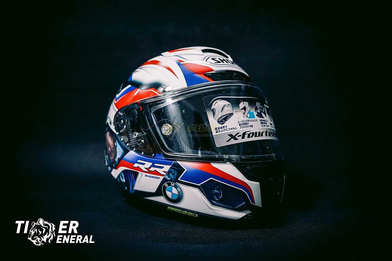 头盔涂装|shoei x14 宝马摩托车机车 s1000rr m 涂装