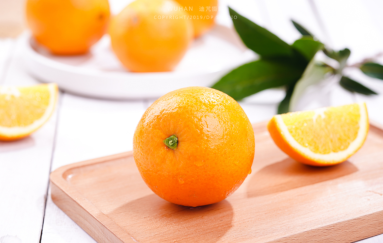 橙子 赣南脐橙水果摄影