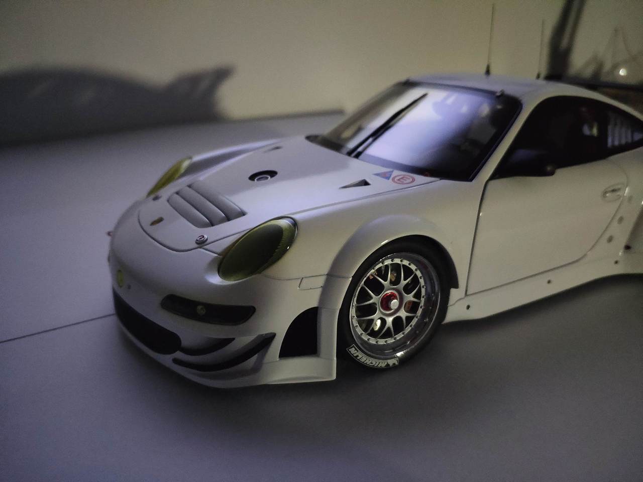 保时捷911(997)GT3R模型摄影