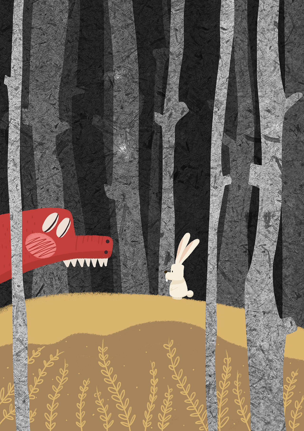 i have a monster（图ZMTAyMzUxNTM2） - 儿童插画 - 站酷设计师羁漆吸原创素材 - 站酷ZCOOL