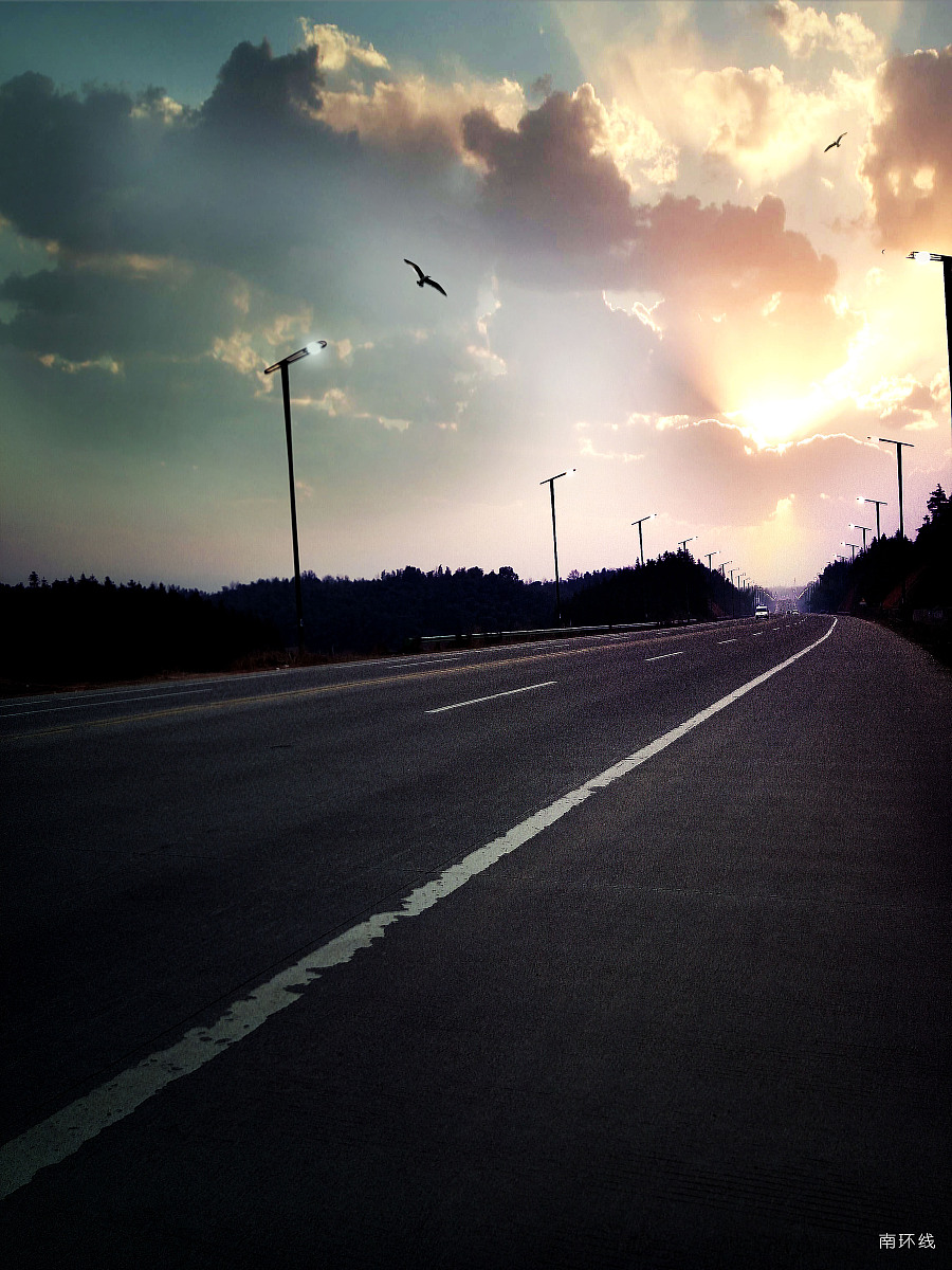 我们这的一条小马路