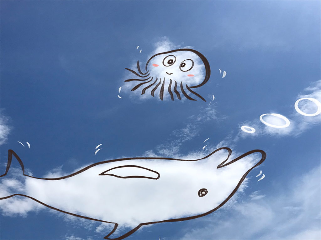 坚持画云592天,作品引4000万网友围观!这个姑娘不简单