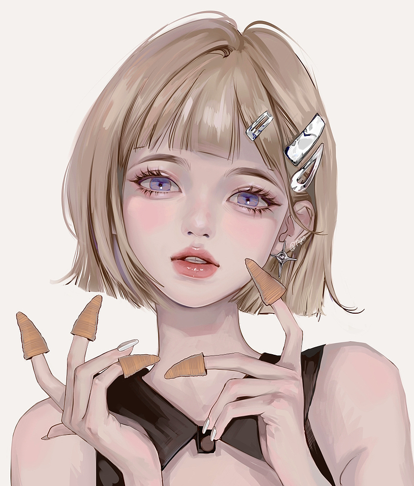 🥐（图ZMzIzNjUzNDAw） - 艺术插画 - 站酷设计师Tiye鸭原创素材 - 站酷ZCOOL