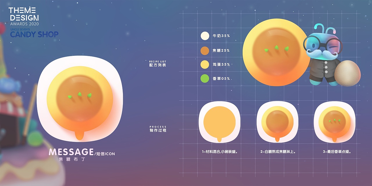 七叔叔的糖果铺（图ZMjEzMjQ3MzQ0） - 主题/皮肤 - 站酷设计师7years原创素材 - 站酷ZCOOL