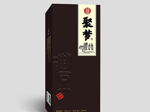 《聚夢-禮酒》包裝設(shè)計（個人主頁-ZNTgxMjU4NDg=） - 其他工業(yè)/產(chǎn)品 - 站酷設(shè)計師黑白格子部原創(chuàng)素材 - 站酷ZCOOL