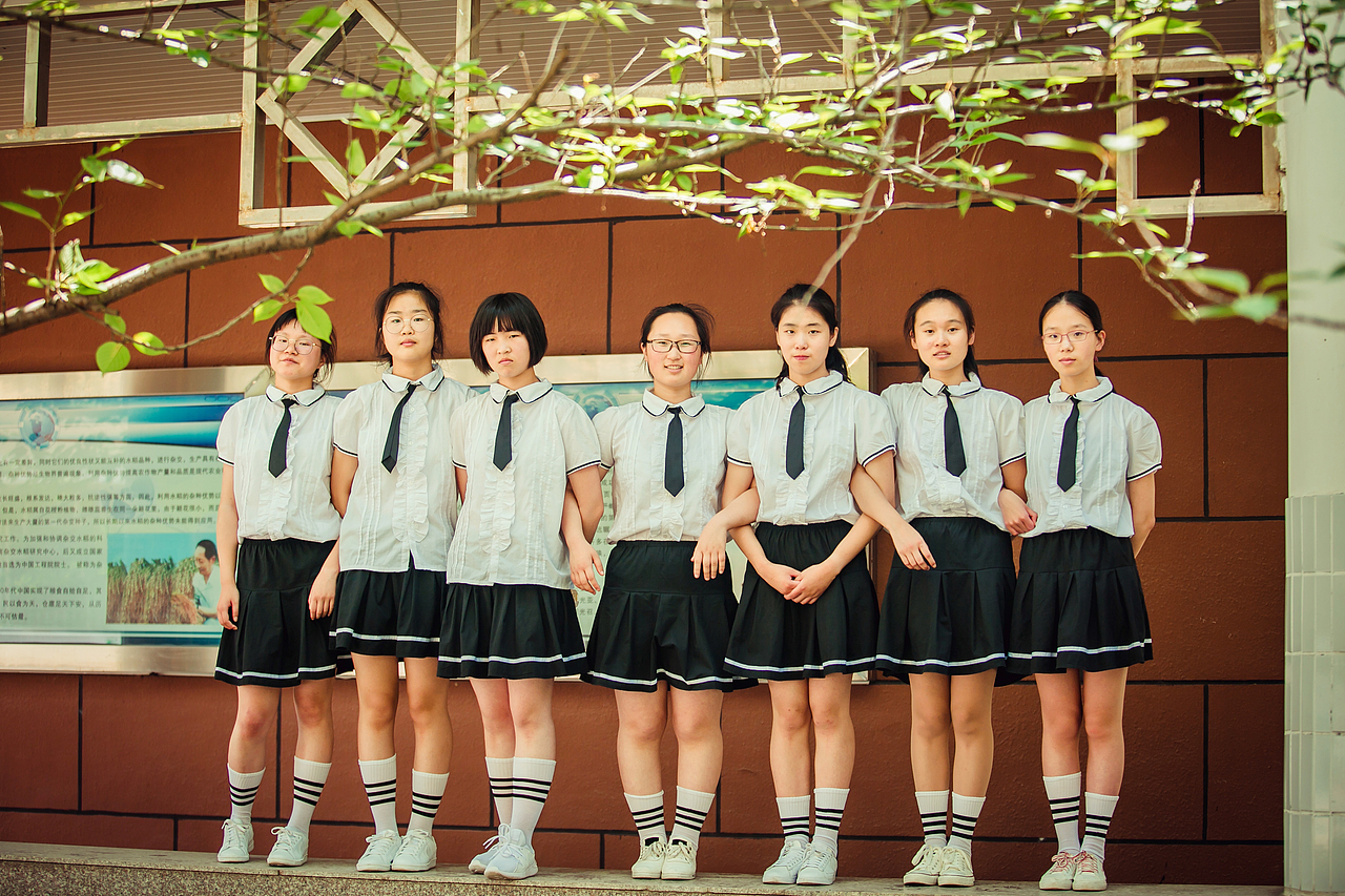 佛山大中小学校毕业照拍摄、毕业照航拍、幼儿园毕业照