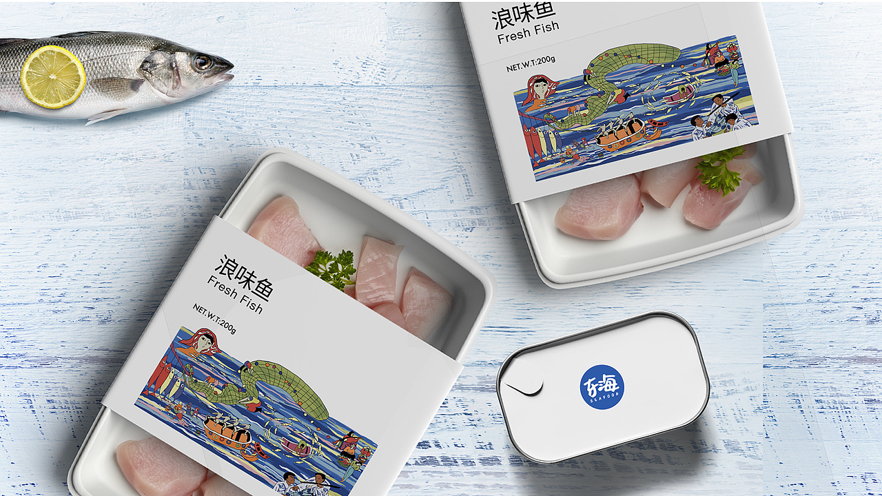 东海海鲜市场_品牌策划（图ZMjAwNzY2OTI0） - 品牌 - 站酷设计师CUOCUO啊原创素材 - 站酷ZCOOL