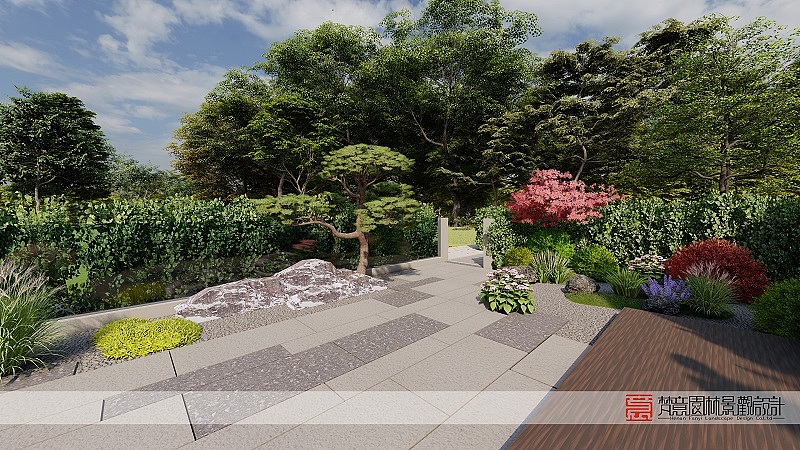 庭院设计效果图