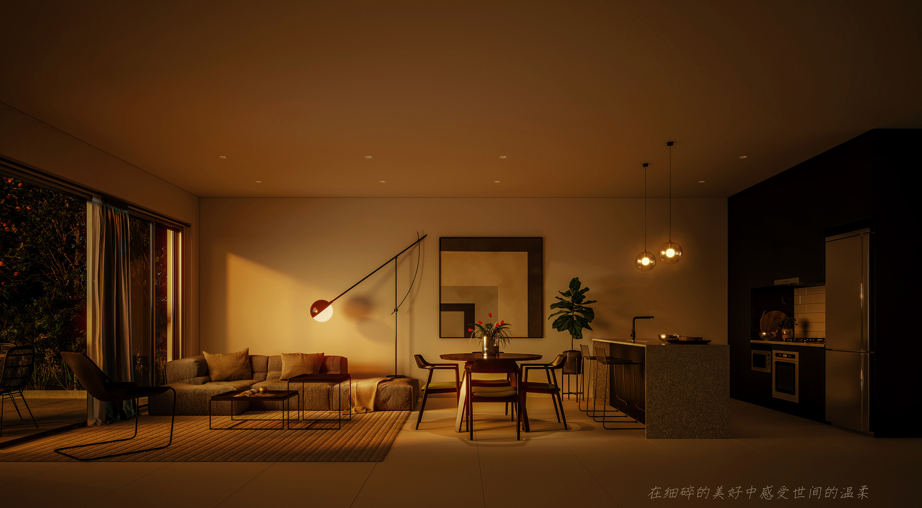 人人都说黄昏很美