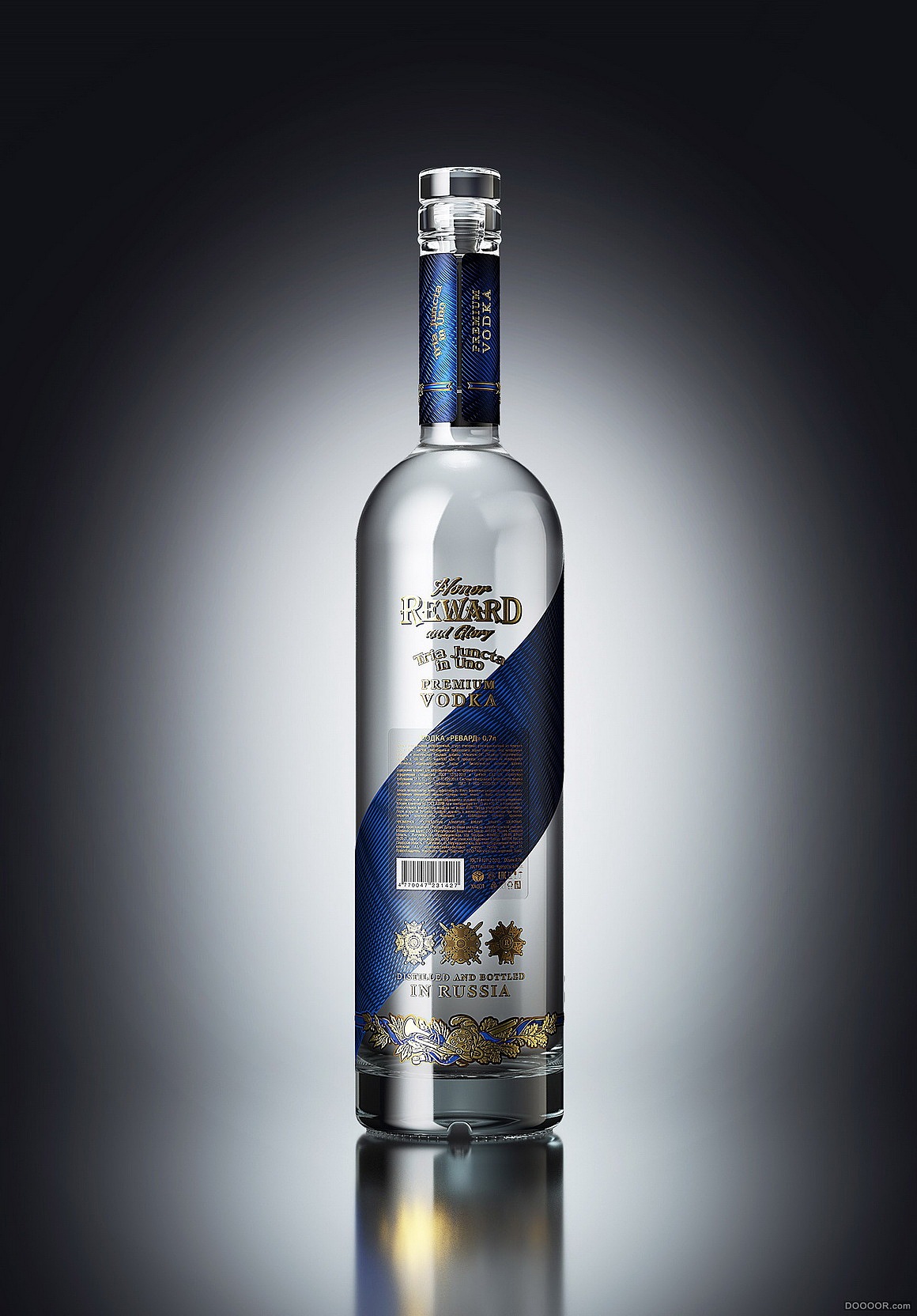 一套国外酒包装