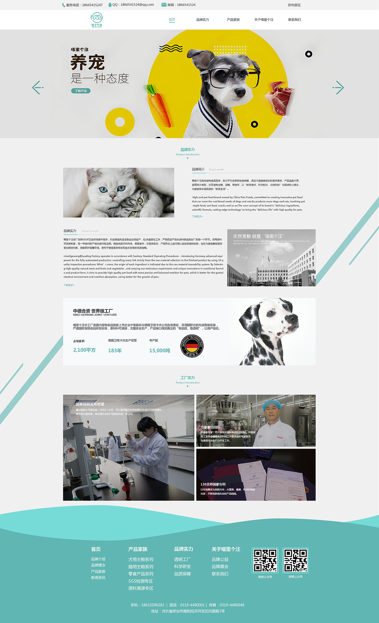 喵里个汪网页项目（图ZMzIxOTUyNTY4） - 个人网站 - 站酷设计师臭味布丁原创素材 - 站酷ZCOOL