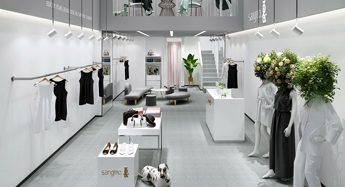 服装品牌连锁店&middot;桑陌夏|品牌升级/VI设计/服装店面设计