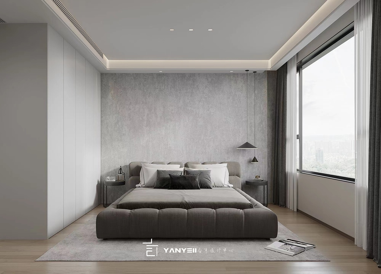 绍兴 | 现代极简黑白灰，简约又有质感的家