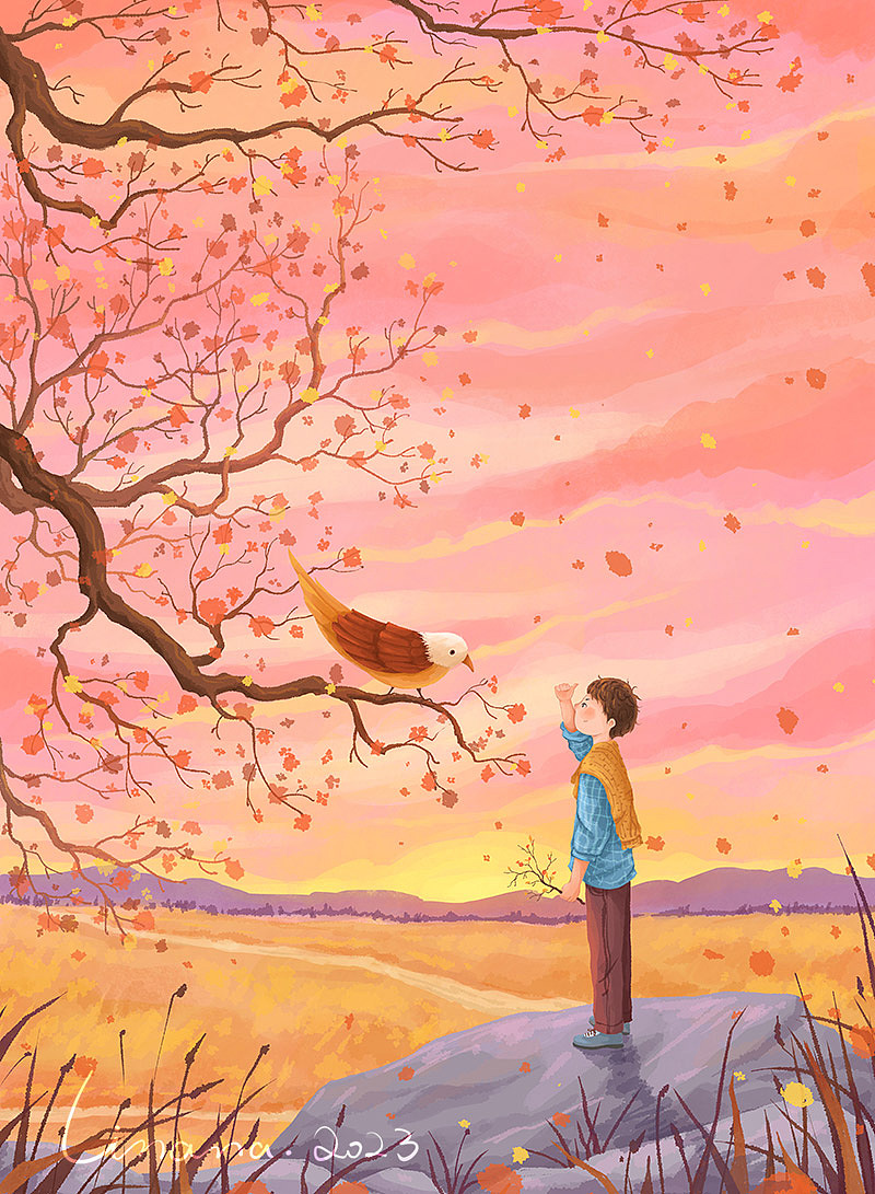 2023插画总结（图ZMzU3OTgyMzEy） - 创作习作 - 站酷设计师李那那原创素材 - 站酷ZCOOL