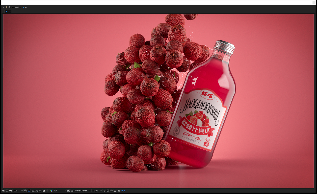 利用max+tyflow+火凤凰+fstorm制作饮料广告片（图ZMzI0OTEwNDUy） - 产品 - 站酷设计师Freddiew2原创素材 - 站酷ZCOOL
