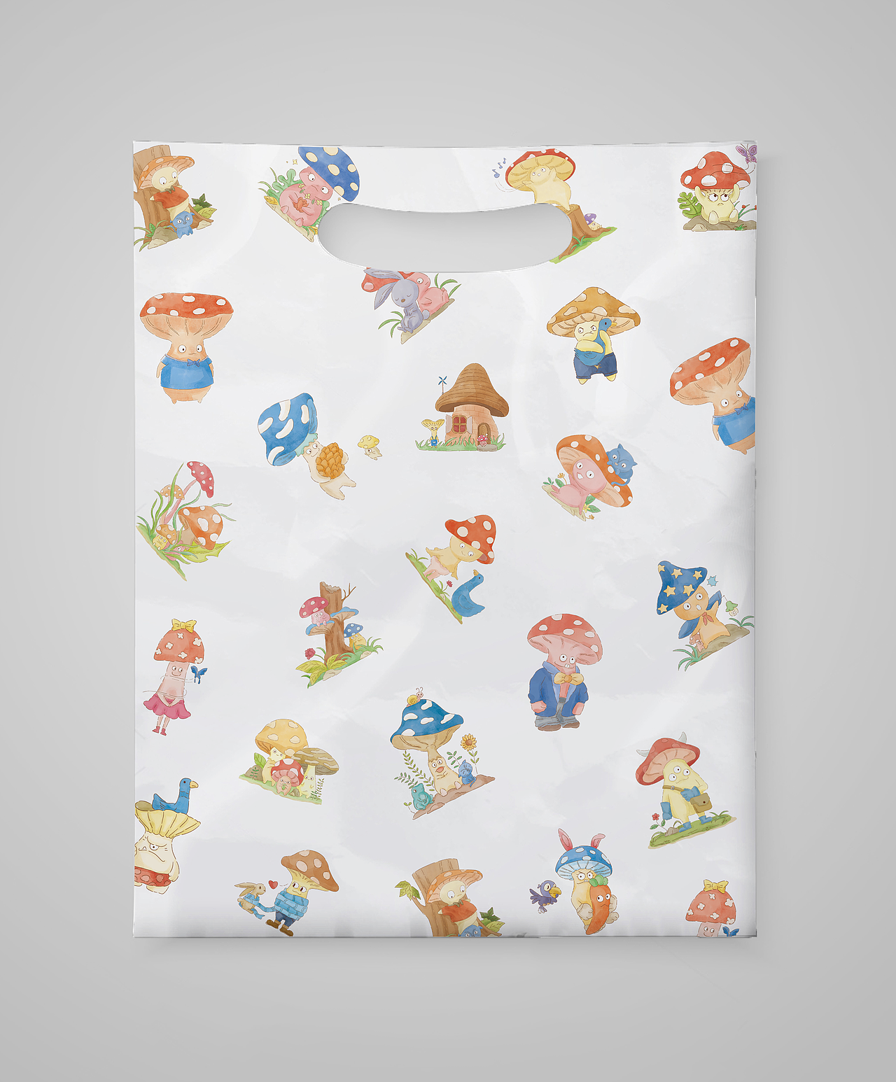 蘑菇精灵系列插画